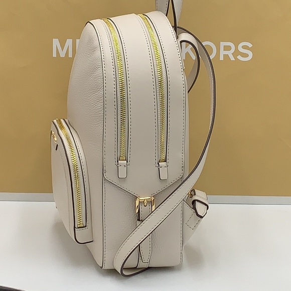 Michael Kors Jaycee Medium Pebbled Leather Backpack
Light Cream - Picture 4 of 13